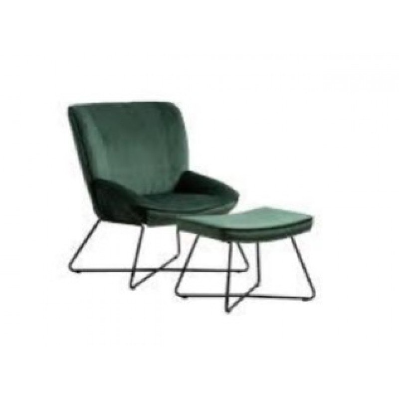 AM Teagan Chair & Stool Green